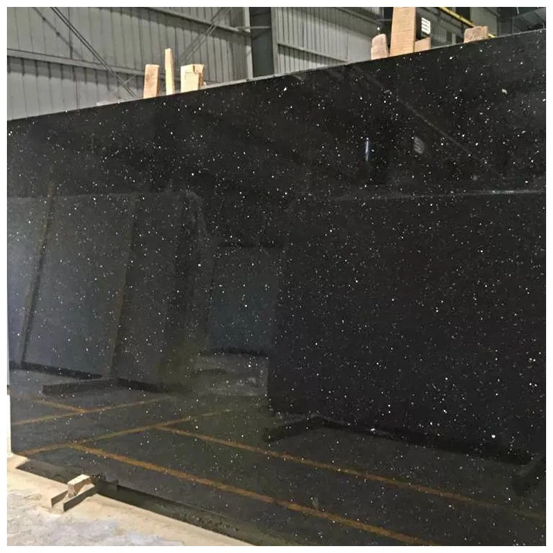 Black Galaxy Granite Slab