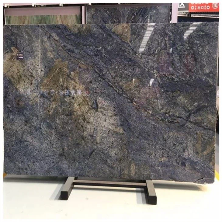 azul bahia granite slab