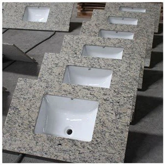 Santa Cecilia šviesaus granito praustuvas