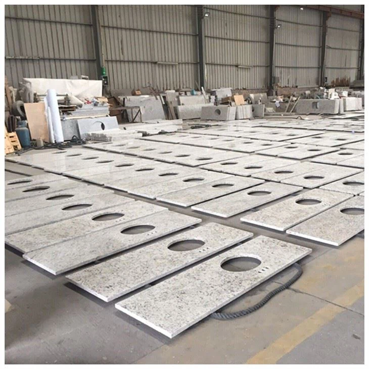 White Rose Granite Single Bathroom Vanity Top