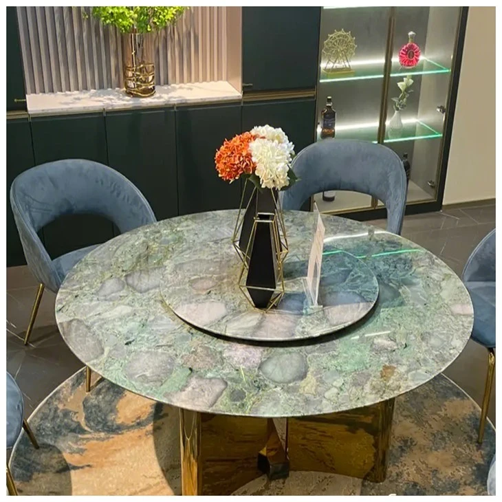 Palladium Smeraldo Quartzite valgomojo stalai