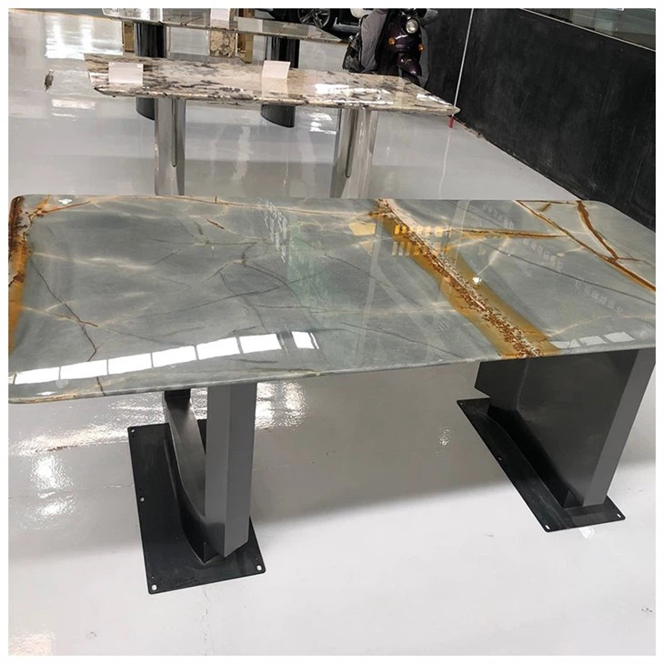Roma Imperiale Blue Quartzite Tables