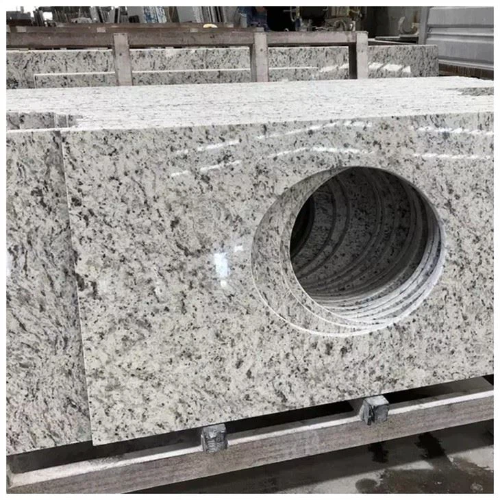 Rose White Granite Vanity Tops